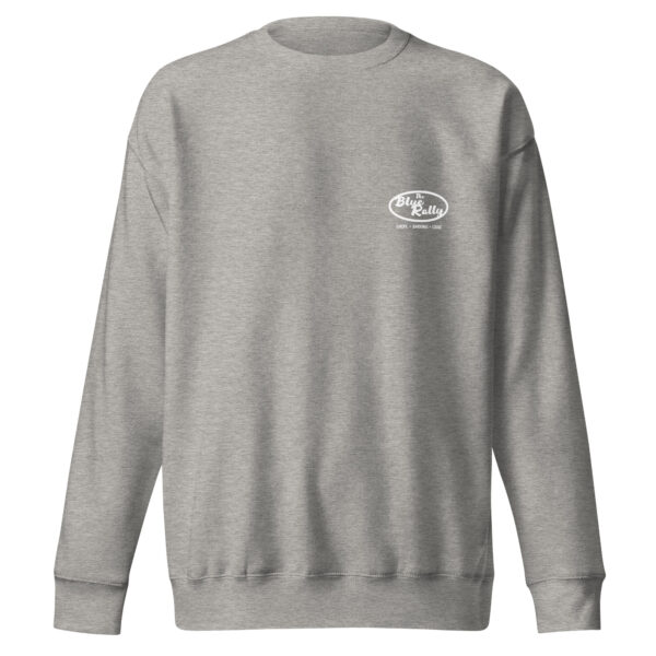 SWEAT OLD SCHOOL - GREY & WHITE