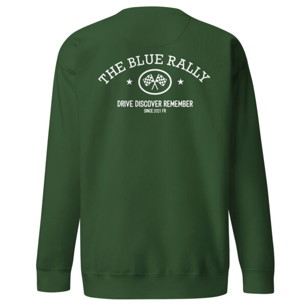 SWEAT RETRO - GREEN & WHITE