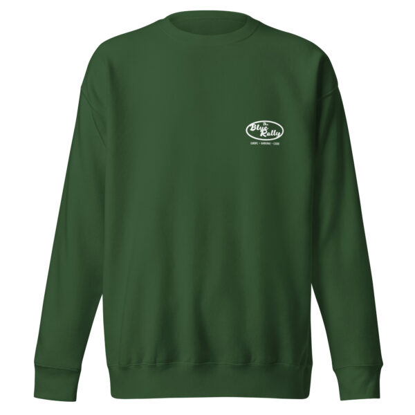 SWEAT OLD SCHOOL - GREEN & WHITE