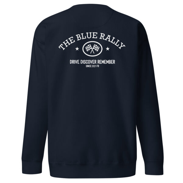 SWEAT RETRO - BLUE & WHITE