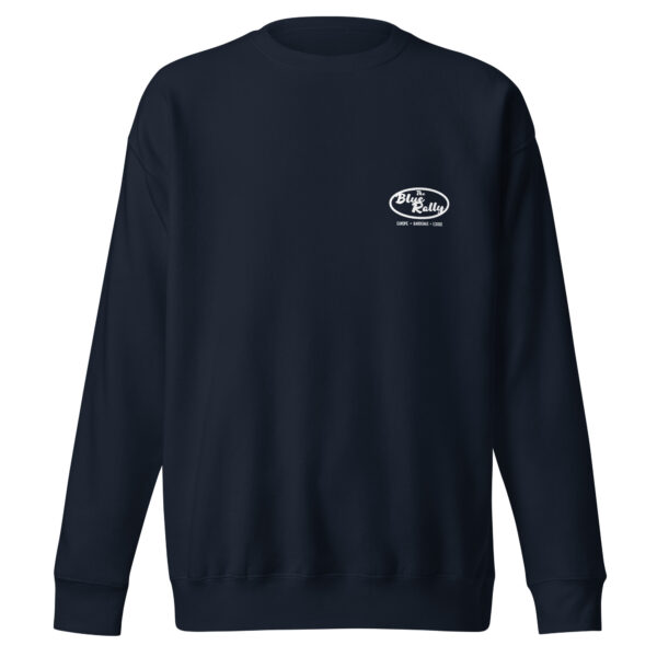 SWEAT OLD SCHOOL - BLUE & WHITE