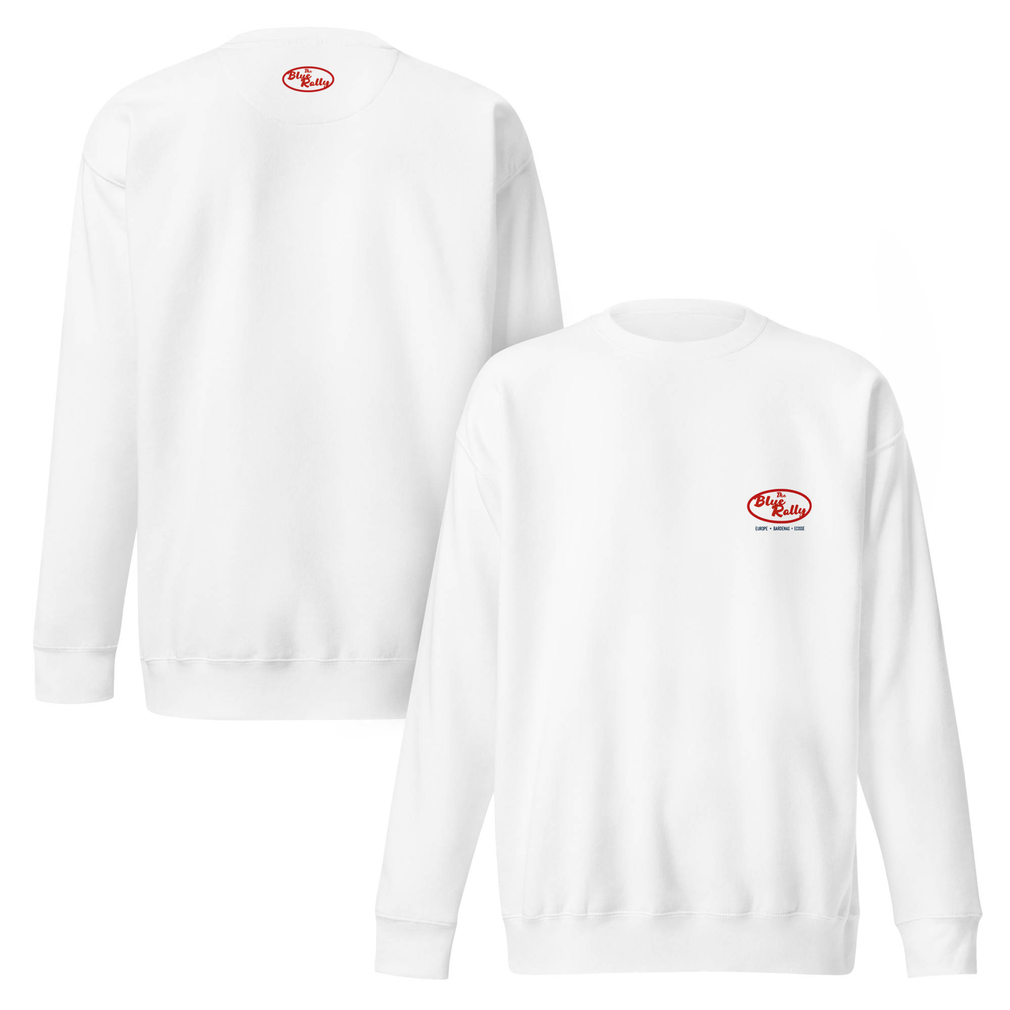 SWEAT OLD SCHOOL - WHITE & R/B – Image 5